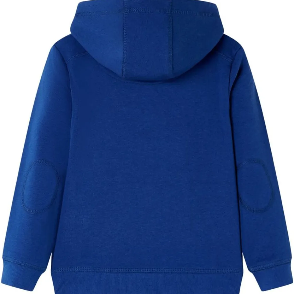 Vêtements & Accessoires-vidaXL Sweatshirt à capuche pour enfant bleu foncé 104