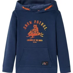 vidaXL Sweatshirt à capuche pour enfants mélange et orange 92
