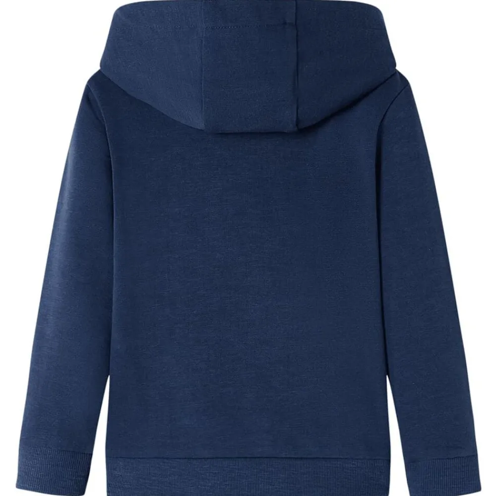 vidaXL Sweatshirt à capuche pour enfants mélange et orange 92