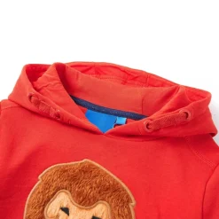 Vêtements & Accessoires-vidaXL Sweatshirt à capuche pour enfants rouge 92