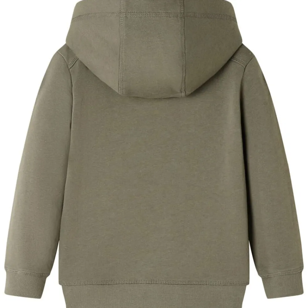 Vêtements & Accessoires-vidaXL Sweatshirt à capuche pour enfants kaki 104