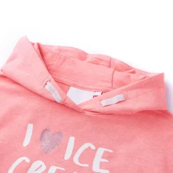 vidaXL Sweatshirt à capuche pour enfants vif 92