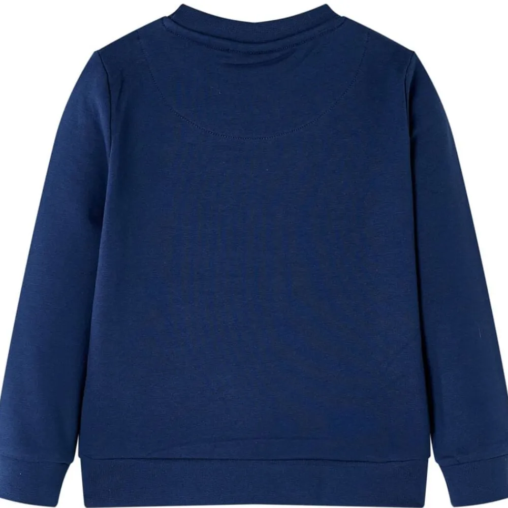 Vêtements & Accessoires-vidaXL Sweatshirt pour enfants bleu marine 104