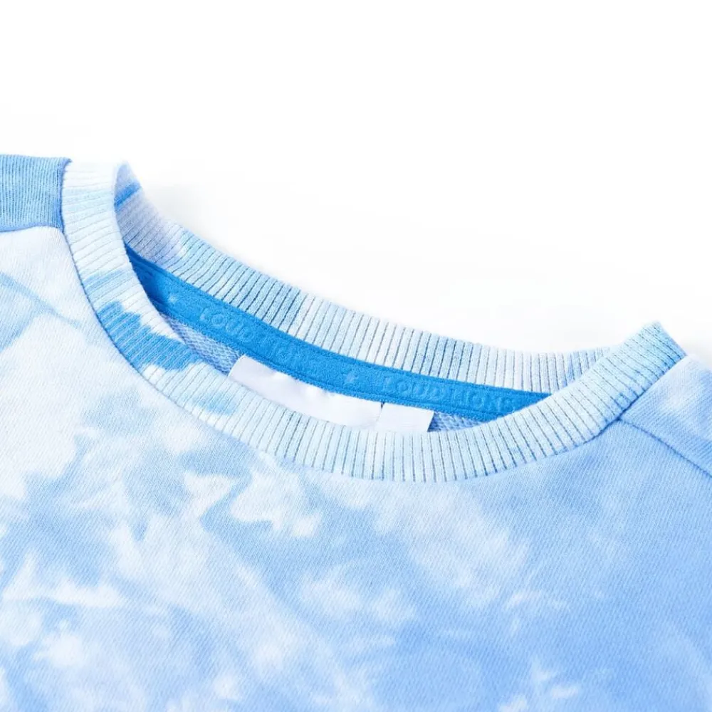 vidaXL Sweat-shirt pour enfants bleu doux 92