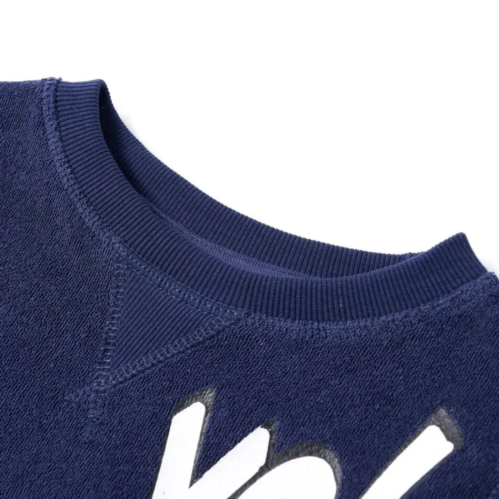 Vêtements & Accessoires-vidaXL Sweatshirt pour enfants bleu marine foncé 92