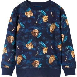 Vêtements & Accessoires-vidaXL Sweatshirt pour enfants bleu marine 92