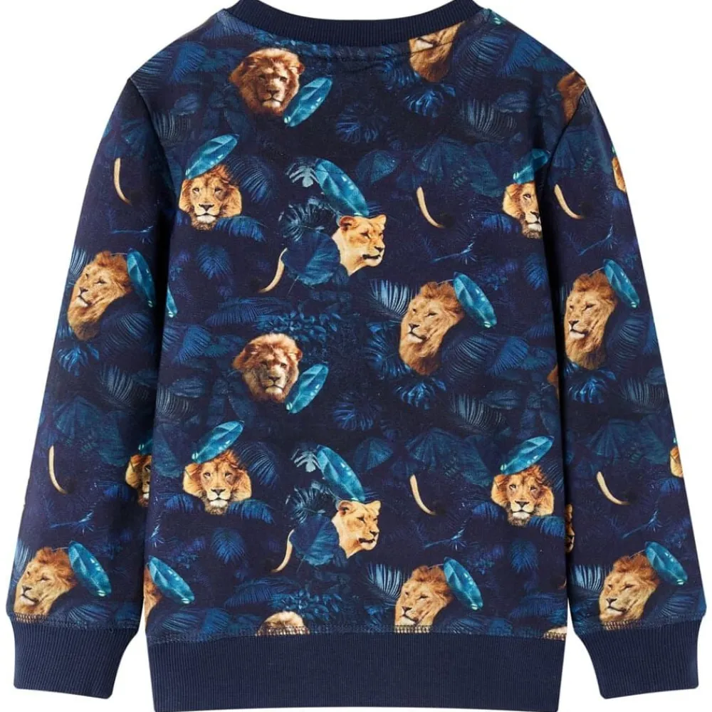 Vêtements & Accessoires-vidaXL Sweatshirt pour enfants bleu marine 92