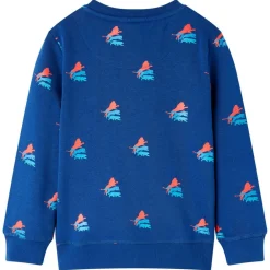 vidaXL Sweatshirt pour enfants bleu foncé 104