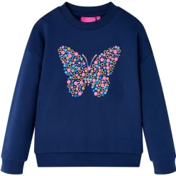 Vêtements & Accessoires-vidaXL Sweatshirt pour enfants bleu marine 92