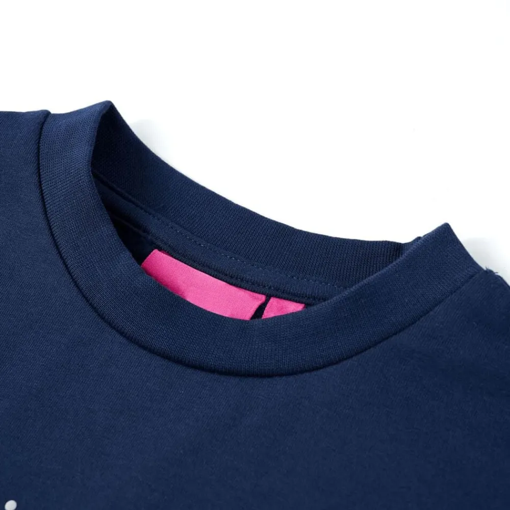 Vêtements & Accessoires-vidaXL Sweatshirt pour enfants bleu marine 92