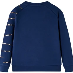 vidaXL Sweatshirt pour enfants bleu marine 92