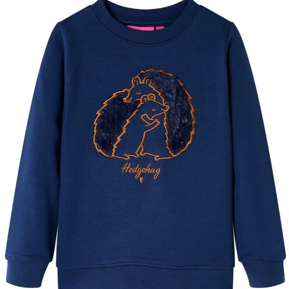 Vêtements & Accessoires-vidaXL Sweatshirt pour enfants 104 Bleu marine