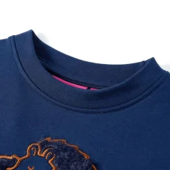 Vêtements & Accessoires-vidaXL Sweatshirt pour enfants 104 Bleu marine