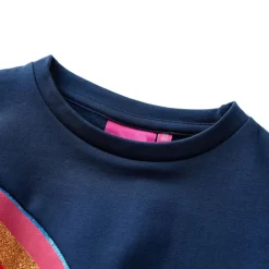 vidaXL Sweatshirt pour enfants bleu marine 92