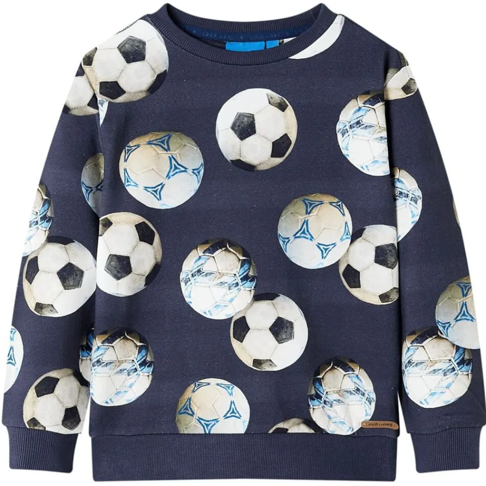 Vêtements & Accessoires-vidaXL Sweatshirt pour enfants bleu marine 92