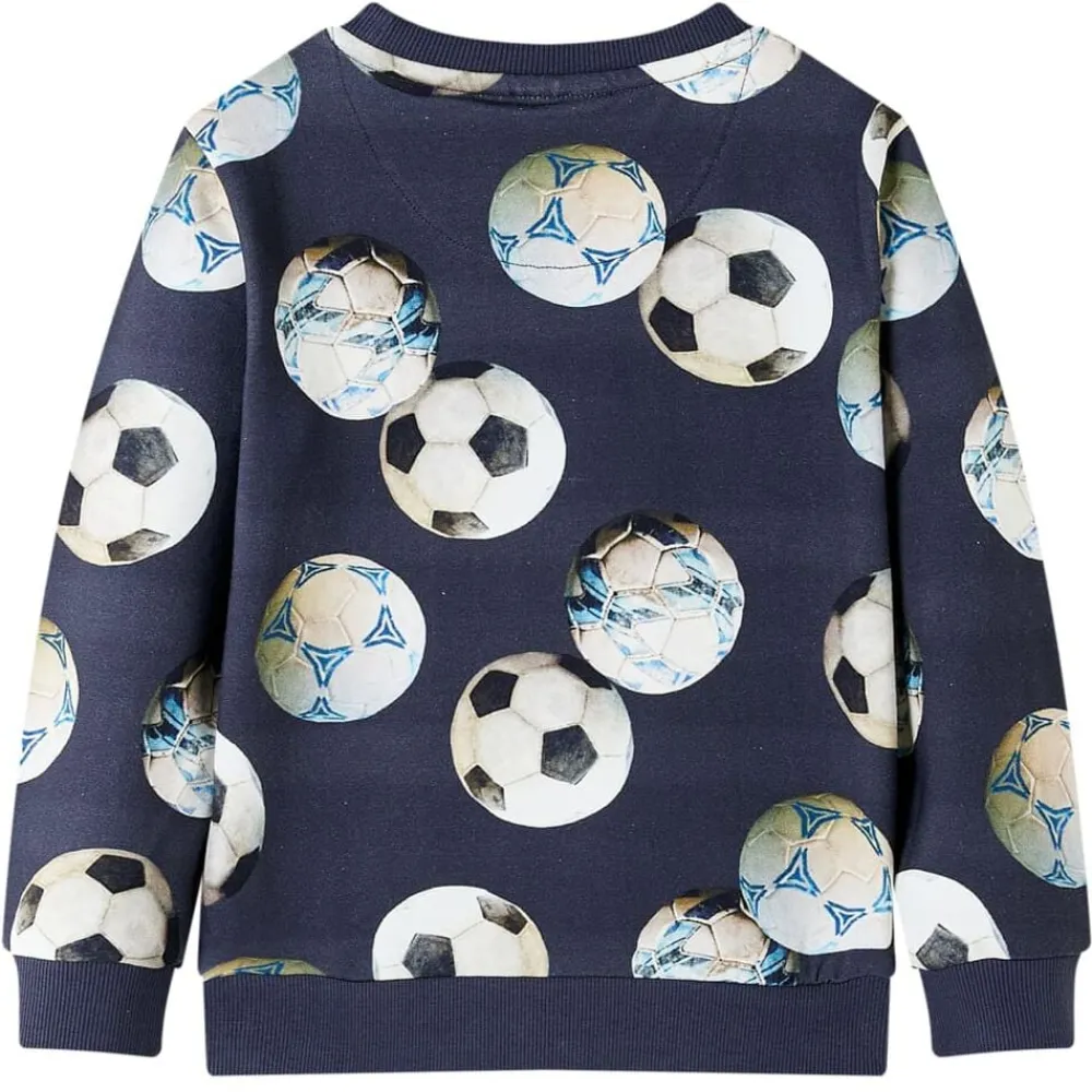 Vêtements & Accessoires-vidaXL Sweatshirt pour enfants bleu marine 92