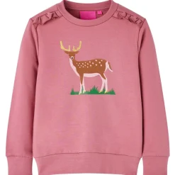 Vêtements & Accessoires-vidaXL Sweatshirt pour enfants framboise 92