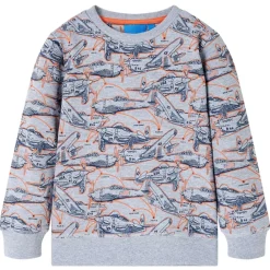 vidaXL Sweatshirt pour enfants gris mélange 92
