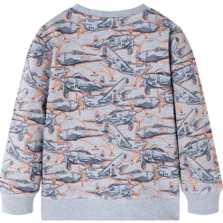vidaXL Sweatshirt pour enfants gris mélange 92