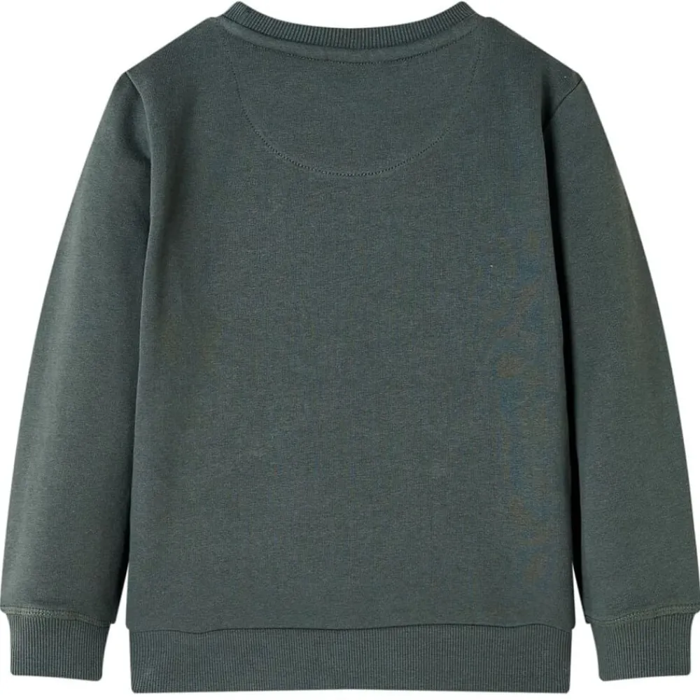 Vêtements & Accessoires-vidaXL Sweatshirt pour enfants 104 Kaki foncé