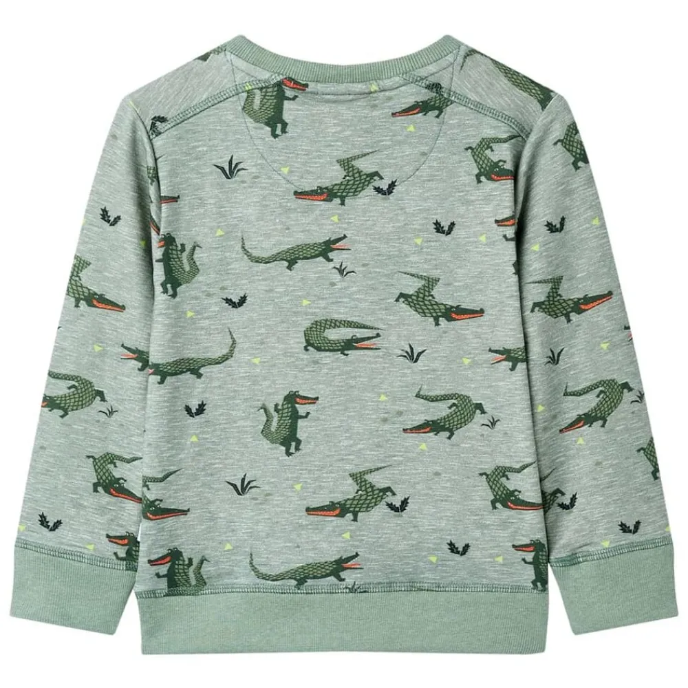Vêtements & Accessoires-vidaXL Sweatshirt pour enfants mélange kaki clair 92