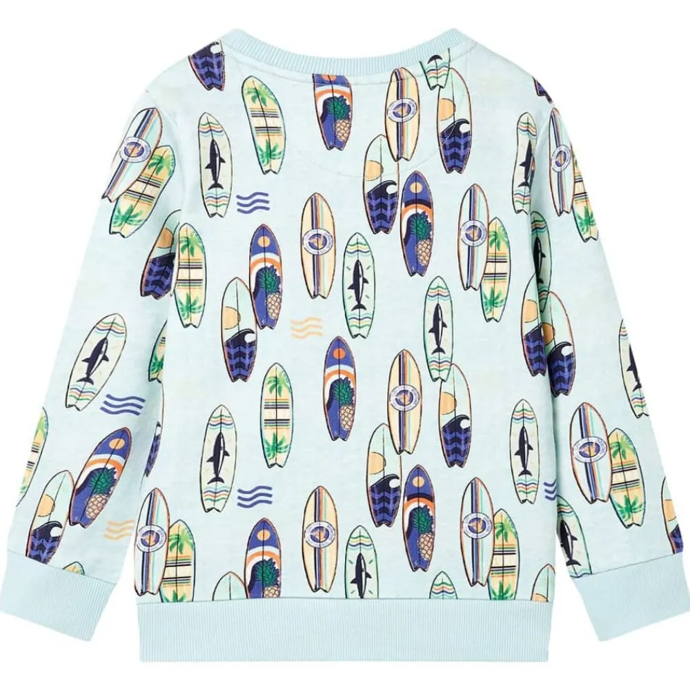 Vêtements & Accessoires-vidaXL Sweatshirt pour enfants mélange bleu pâle 116