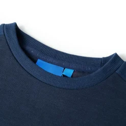 Vêtements & Accessoires-vidaXL Sweatshirt pour enfants mélange 92 Bleu marine