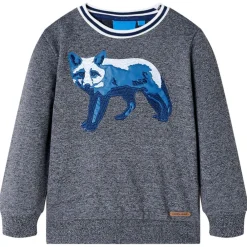vidaXL Sweatshirt pour enfants bleu marine 92