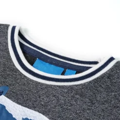 vidaXL Sweatshirt pour enfants bleu marine 92