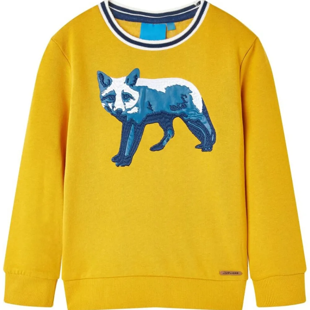 Vêtements & Accessoires-vidaXL Sweatshirt pour enfants 104 Ocre