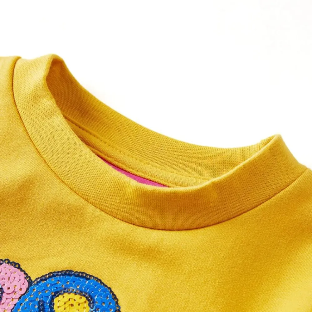 vidaXL Sweatshirt pour enfants foncé 92