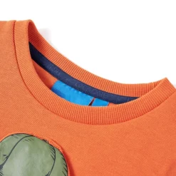 vidaXL Sweatshirt pour enfants foncé 92