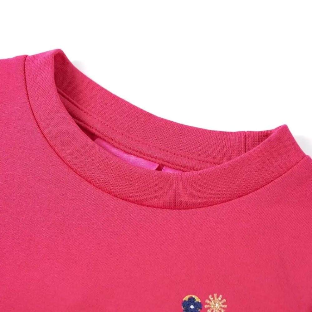 Vêtements & Accessoires-vidaXL Sweatshirt pour enfants vif 92 Rose