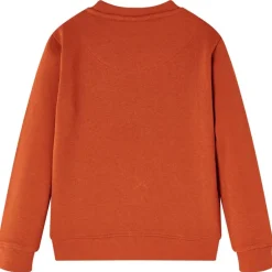 Vêtements & Accessoires-vidaXL Sweat-shirt pour enfants rouillé clair 104