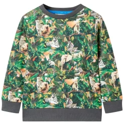 vidaXL Sweatshirt pour enfants vieux pétrole 104