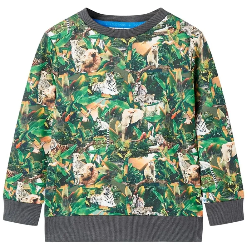 vidaXL Sweatshirt pour enfants vieux pétrole 104