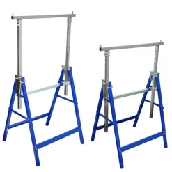 vidaXL Tréteaux télescopiques (lot de 2)