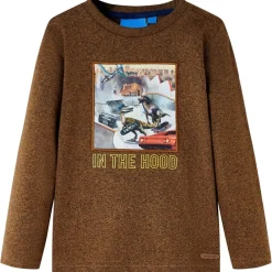 vidaXL T-shirt enfant à manches longues mélange 104