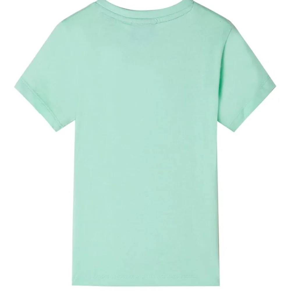 Vêtements & Accessoires-vidaXL T-shirt enfants à manches courtes clair 92 Vert