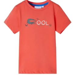 vidaXL T-shirt enfants à manches courtes clair 116