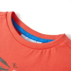 vidaXL T-shirt enfants à manches courtes clair 116