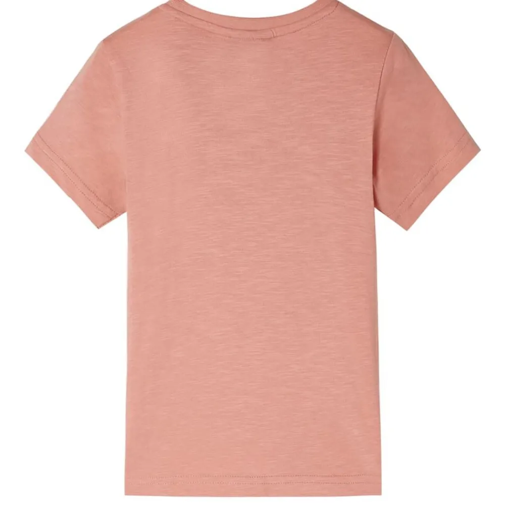 vidaXL T-shirt enfants à manches courtes clair 128