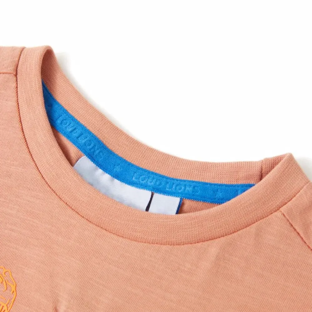 vidaXL T-shirt enfants à manches courtes clair 128