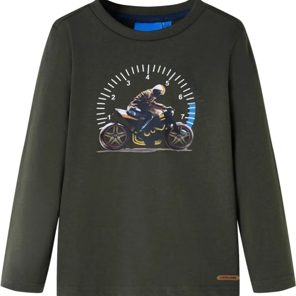 vidaXL T-shirt enfants à manches longues 104