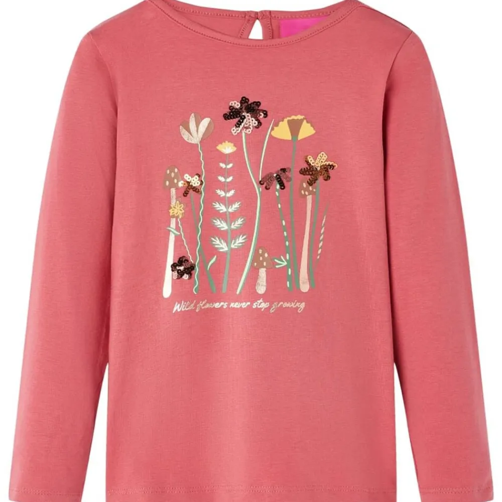 vidaXL T-shirt enfants à manches longues vieux 92