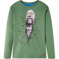 vidaXL T-shirt enfants à manches longues clair 104