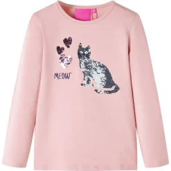 vidaXL T-shirt enfants à manches longues 92