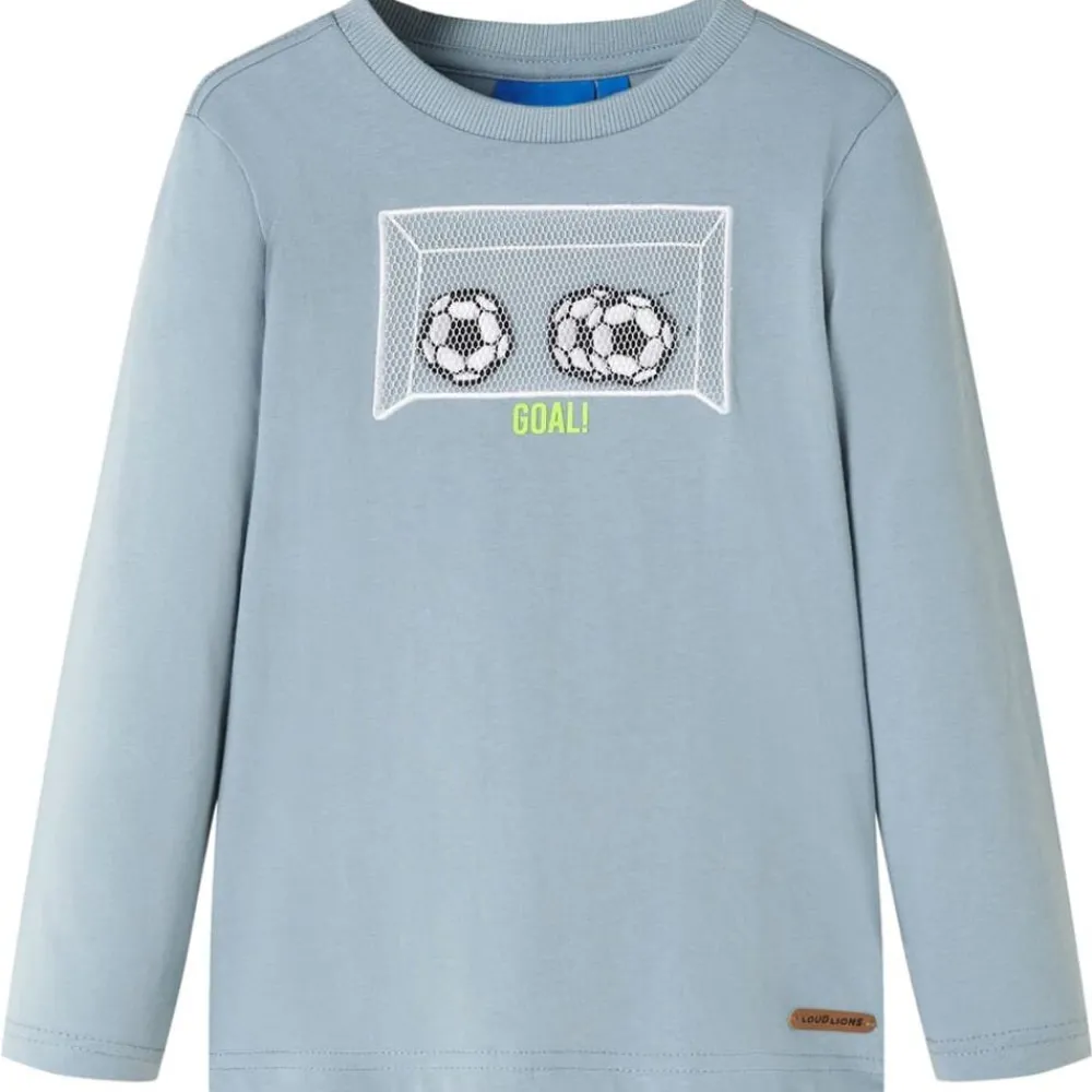 vidaXL T-shirt enfants à manches longues clair 92