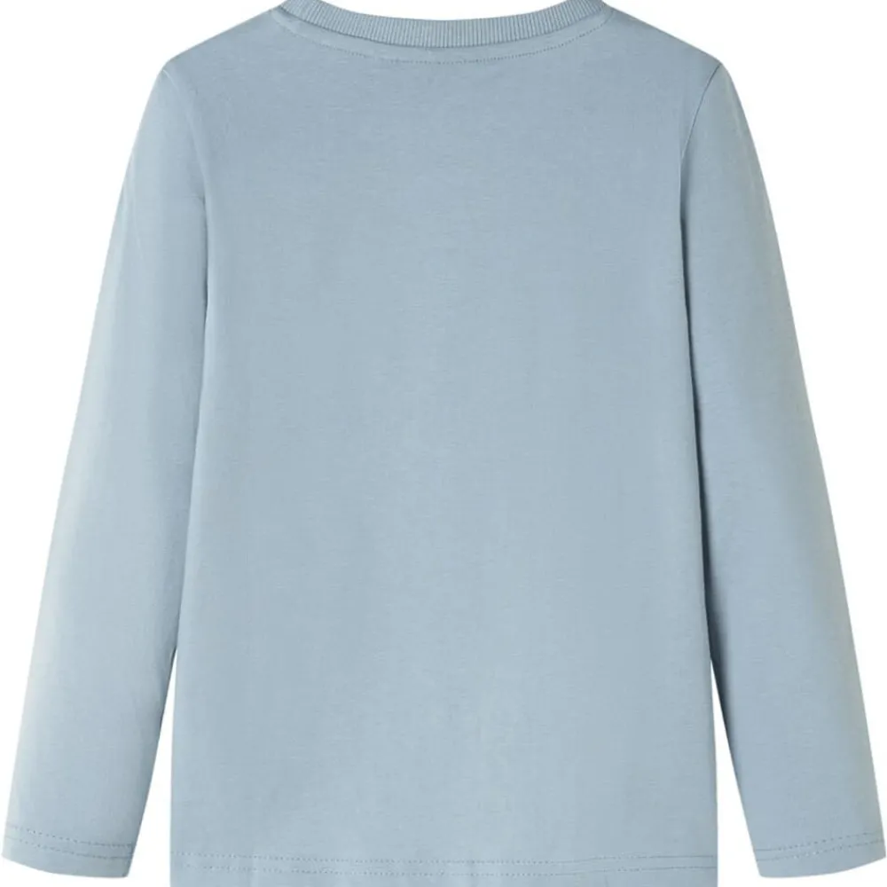 vidaXL T-shirt enfants à manches longues clair 92
