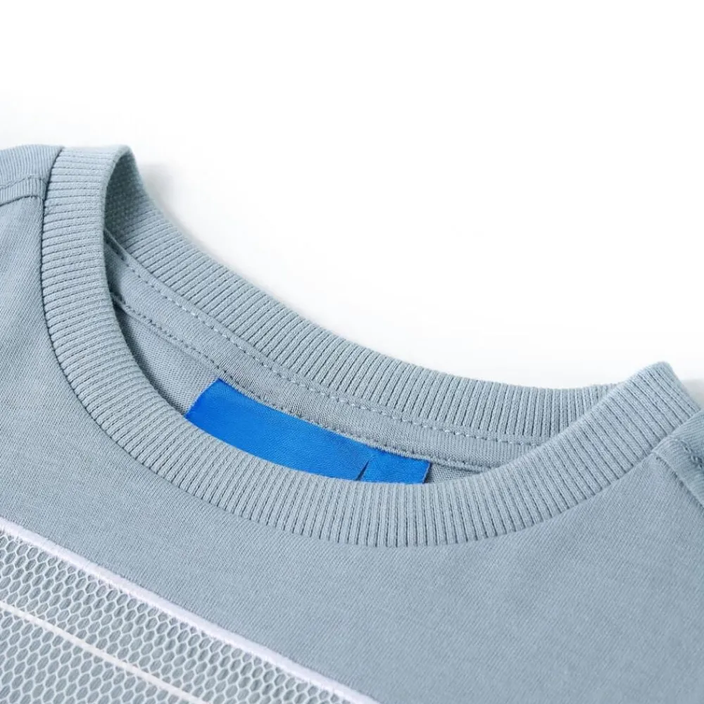 vidaXL T-shirt enfants à manches longues clair 92